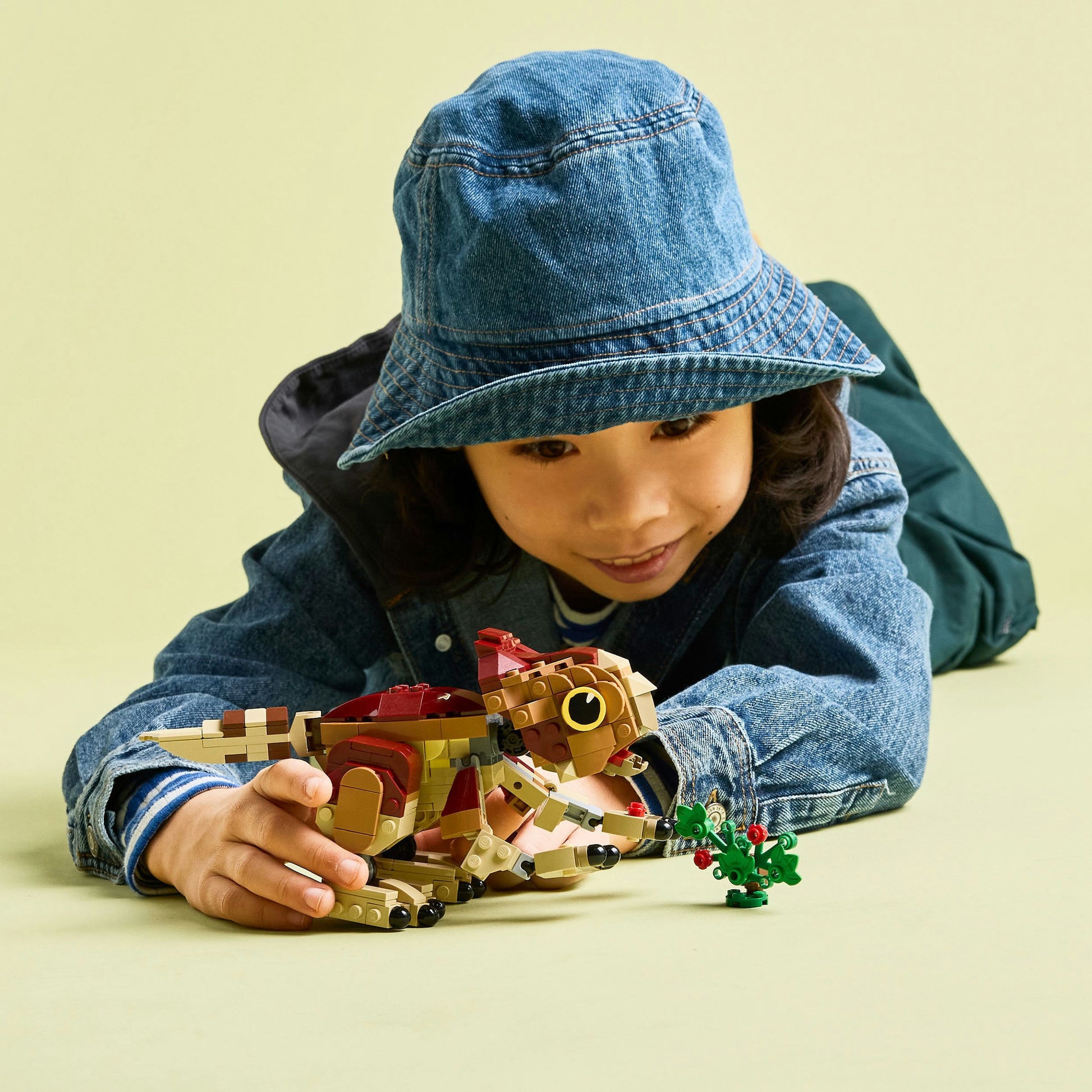 Lego jurassic world 76970 babydinosaurus dolores: aquilops