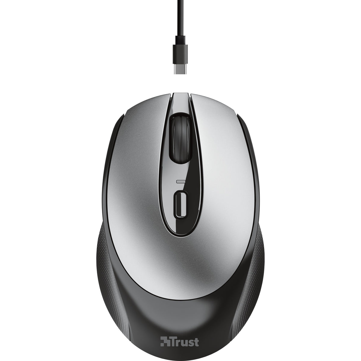 Trust zaya draadloze oplaadbare muis (zwart, 800 - 1600 dpi)