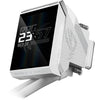 Asus rog strix lc iv 360 argb lcd waterkoeling (wit, 4-pin pwm)
