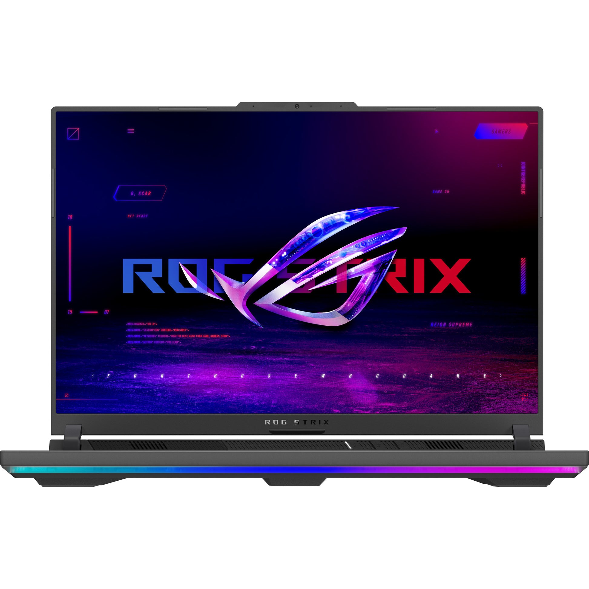 Asus rog strix g16 g614pp-s5076w 16 gaming laptop (grijs | r9 8940hx | rtx 5070 | 32 gb | 1 tb ssd)