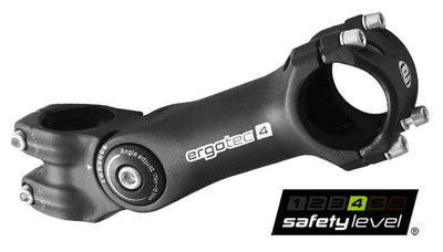 Ergotec Stuurpen Ahead Octopus2 31.8 75 zwart zand