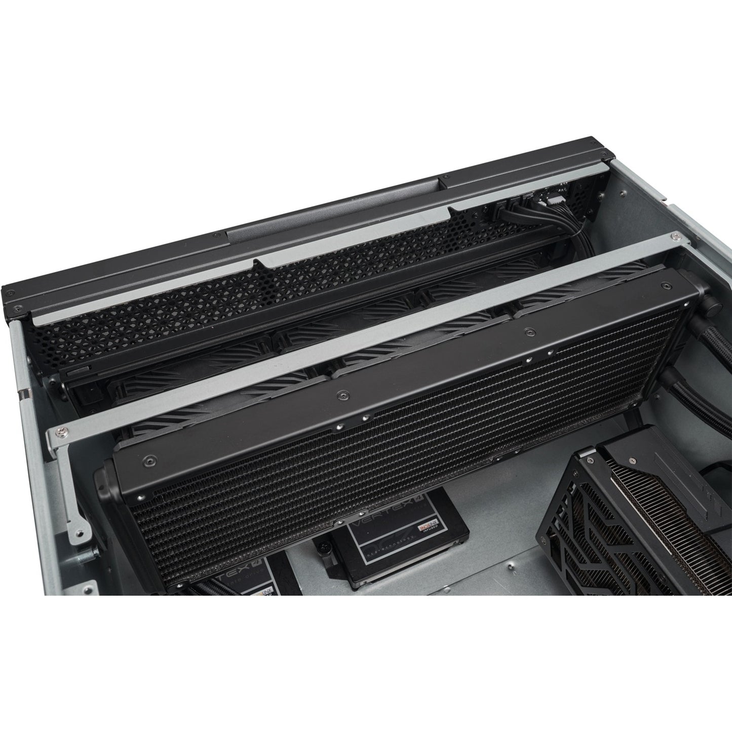 Silverstone rm52 server behuizing (zwart | 2x usb-a | 1x usb-c)