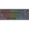Montech mkey darkness tkl rgb mechanisch toetsenbord (zwart, us lay-out (qwerty), gateron g pro yellow, 80% (tkl), hot-swappable, rgb, pbt)