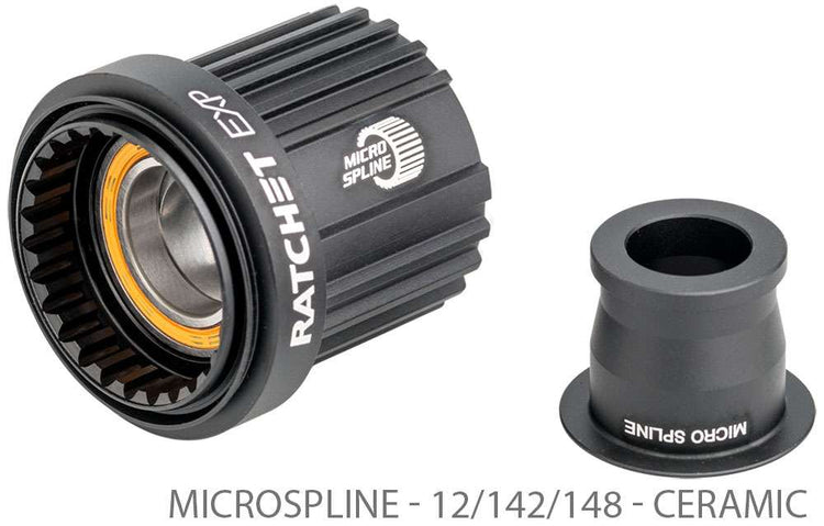 Dt swiss shimano body conversion kit for ratchet exp freehub | microspline - 12 142 148 - ceramic