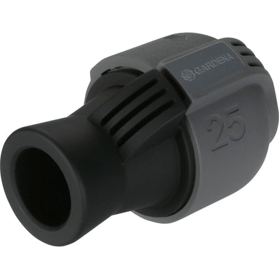 Gardena verbindingsstuk 25 mm x 3 4 binnendraad (grijs, 2761-20)