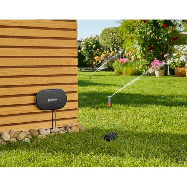Gardena smart irrigation control sensor set besproeiingscomputer (grijs turquoise)