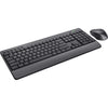 Trust trezo comfort draadloze toetsenbord- en muisset desktopset (zwart, us lay-out (qwerty), 100%)