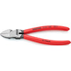 Knipex zijsnijtang voor kunststof 72 01 160 kniptang (rood)