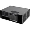 Silverstone sst-gd10b htpc behuizing (zwart | 2x usb-a)
