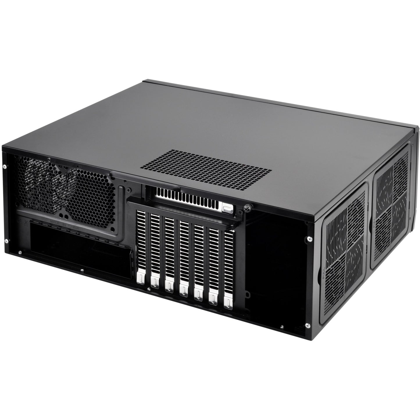 Silverstone sst-gd10b htpc behuizing (zwart | 2x usb-a)