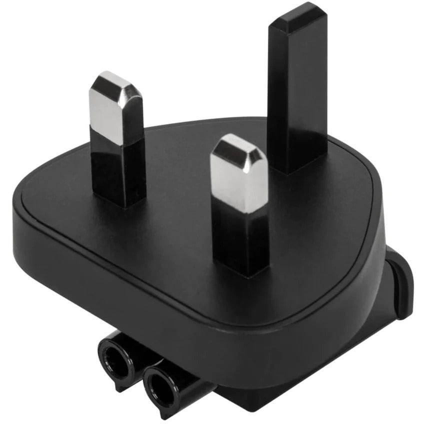 Targus 65w gan wall charger (zwart, 1x usb-c, 1x usb-a)
