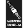 Wera bits-handhouder 813 r met rapidaptor bithouder schroevendraaier (zwart groen, 90mm)