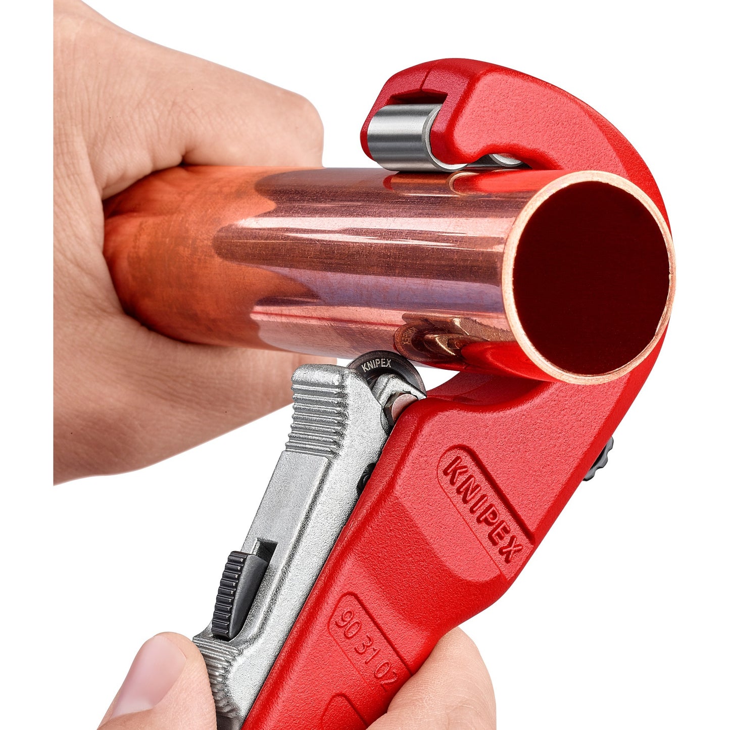 Knipex buissnijder tubix 90 31 02 bk pijpsnijder (rood, ø 6 - 35mm)