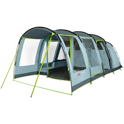 Coleman meadowood 4l tent – tent 4 persoons – verduisterende tent - grijs blauw
