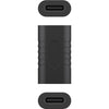 Goobay usb-c > usb-c adapter (zwart)