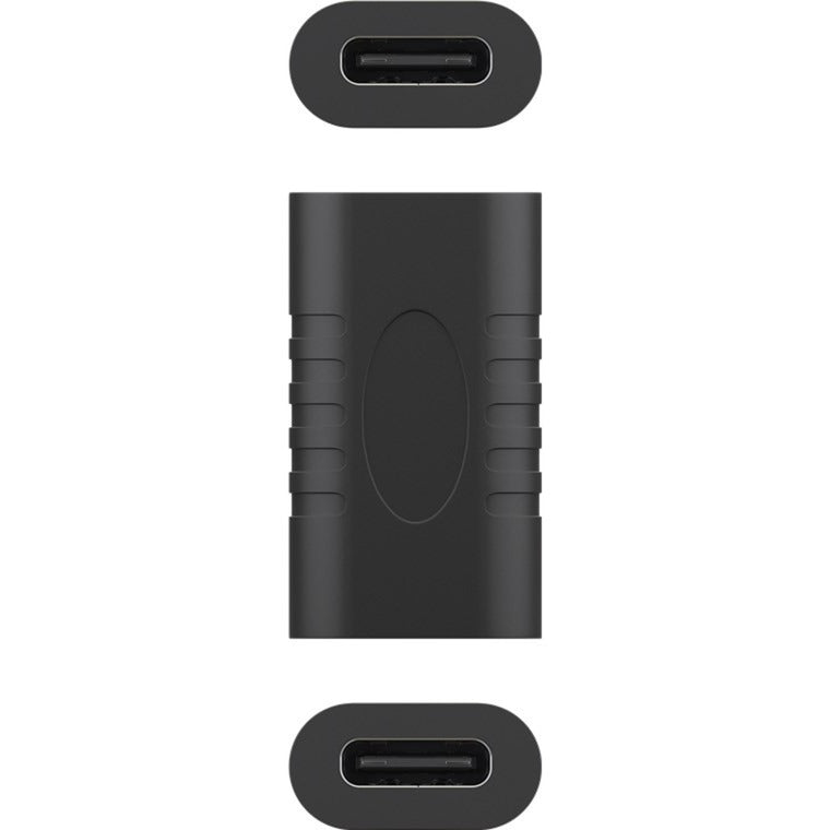 Goobay usb-c > usb-c adapter (zwart)