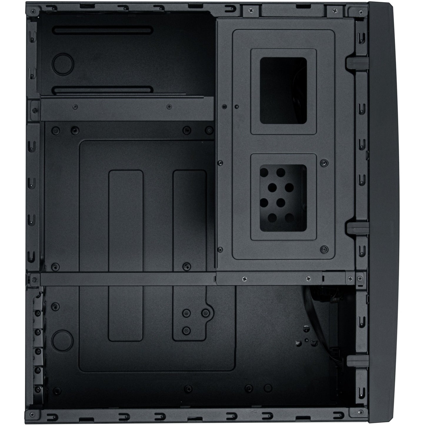 Silverstone sst-gd11b htpc behuizing (zwart | 2x usb-a | 1x usb-c)