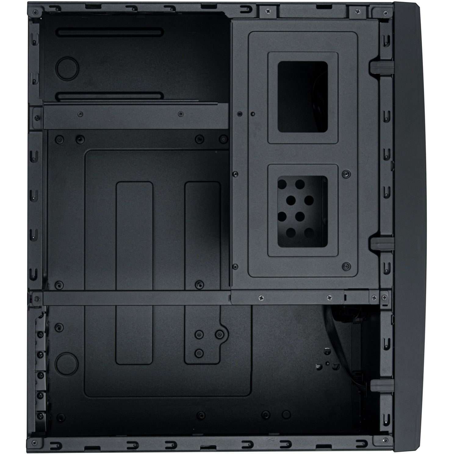 Silverstone sst-gd11b htpc behuizing (zwart | 2x usb-a | 1x usb-c)