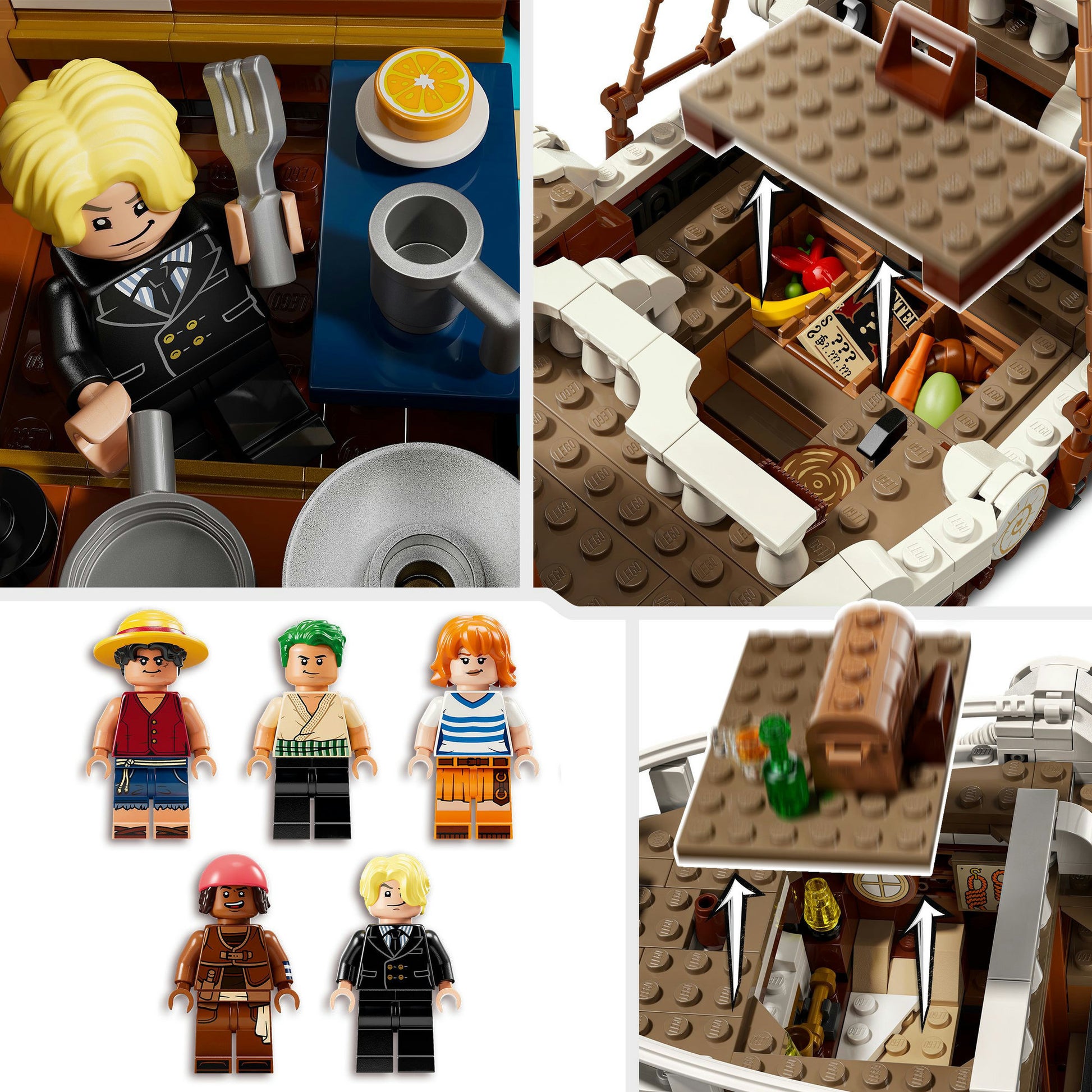 Lego one piece - het piratenschip going merry constructiespeelgoed (75639)