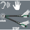 Wera click-torque c 3 push r l instelbare draaimomentsleutel (zwart groen, 40-200 nm)