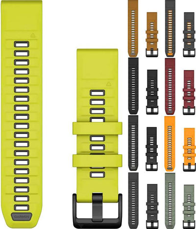 Garmin fenix 8 7 6 quickfit™ silicone strap 22mm
