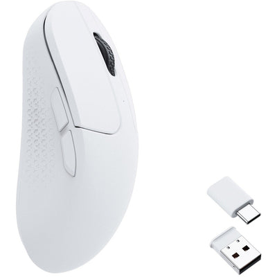 Keychron m3 mini wireless gaming muis (wit, 100 - 26.000 dpi)