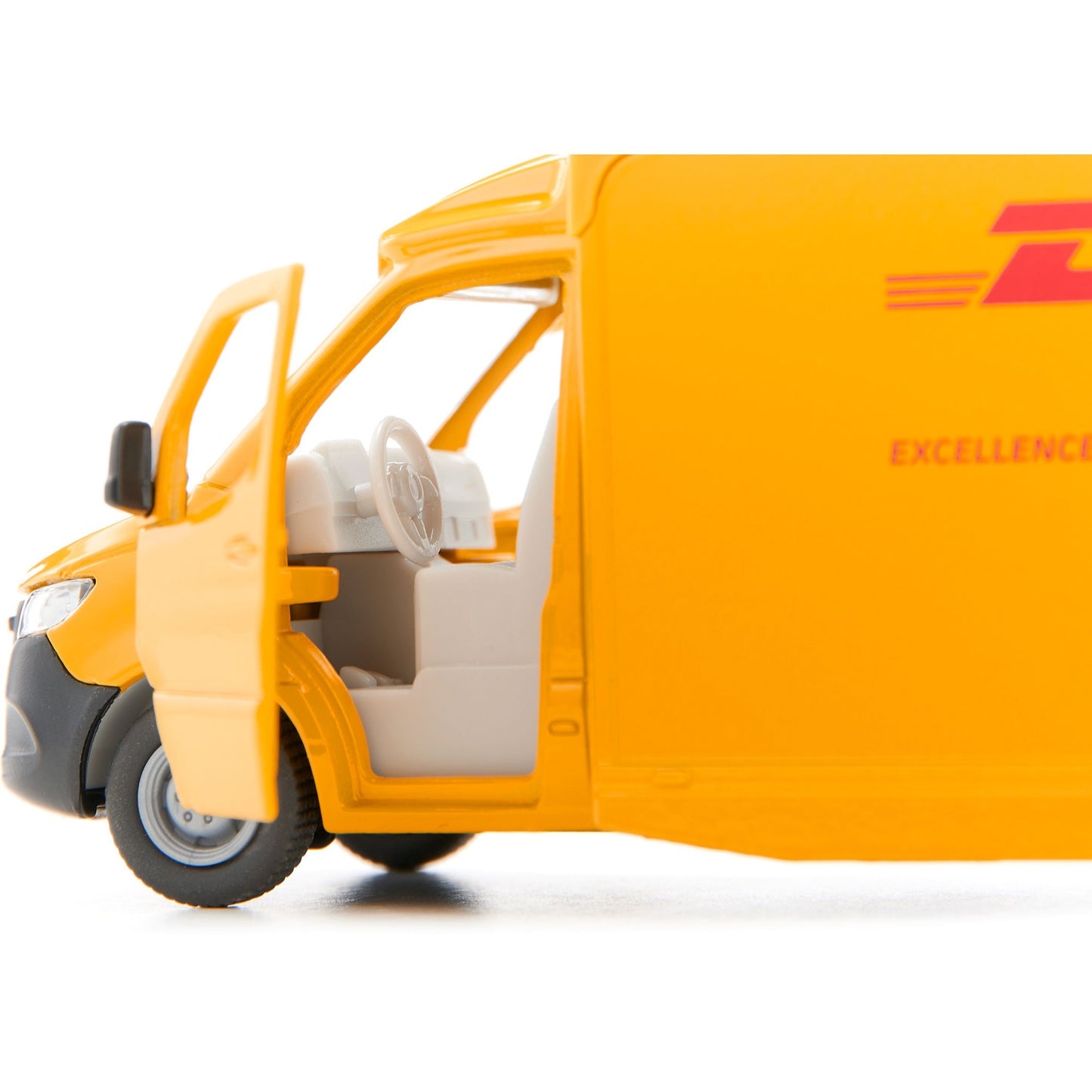Siku super - mercedes-benz sprinter dhl koerierdienst modelvoertuig (schaal 1:50)