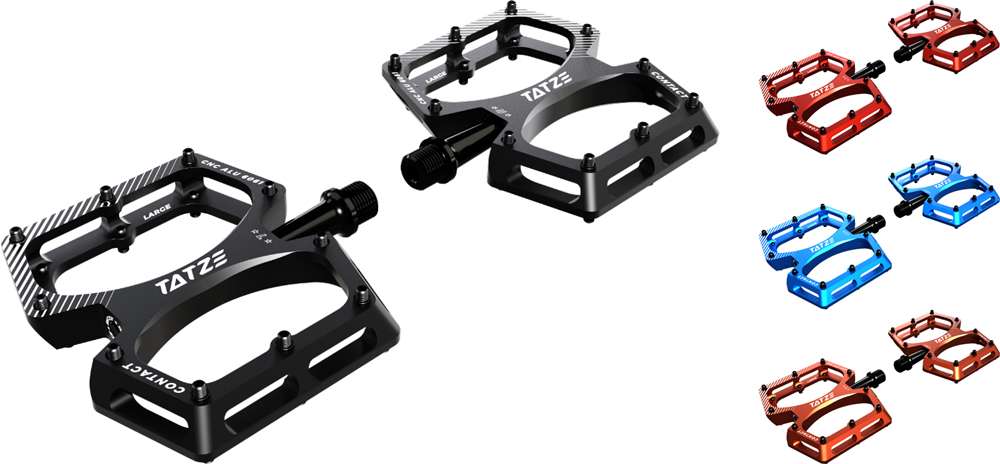 Tatze contact cnc mtb platform pedals large