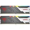 Patriot viper venom rgb 32 gb ddr5-6000 (2x 16 gb) werkgeheugen (zwart, pvvr532g600c30k, xmp 3.0, expo)