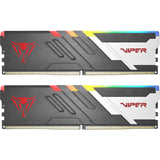 Patriot viper venom rgb 32 gb ddr5-6000 (2x 16 gb) werkgeheugen (zwart, pvvr532g600c30k, xmp 3.0, expo) - afbeelding 1