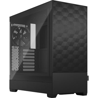 Fractal design pop air midi tower behuizing (zwart | 2x usb-a | tempered glass)