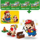 Lego super mario - toad-baas' kampeerplaats constructiespeelgoed (72040) - afbeelding 4