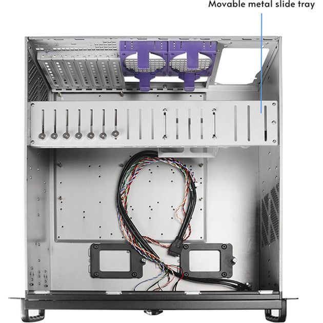 Chieftec unc-409s-aio-op rack behuizing (zwart)