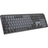 Logitech mx mechanical toetsenbord (zwart, us-international lay-out (qwerty), 100%, bluetooth)