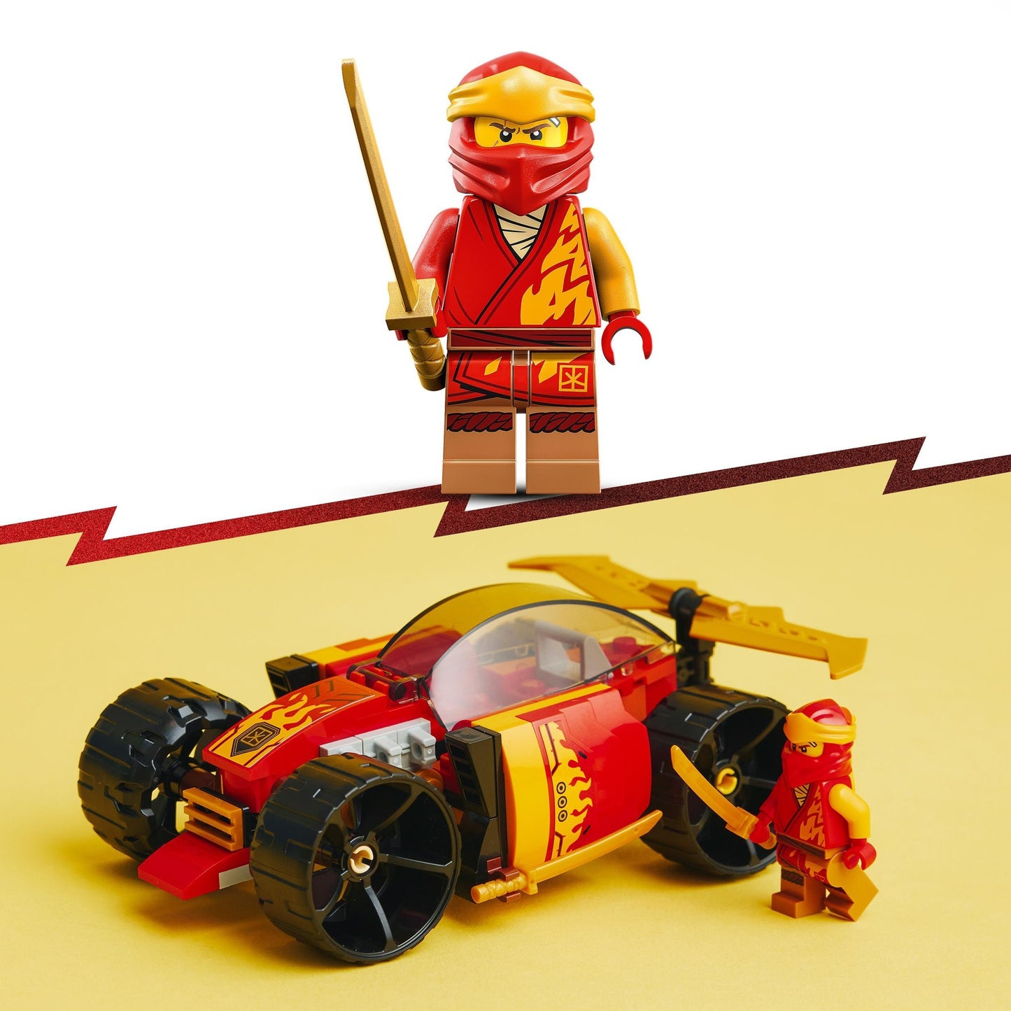Lego ninjago 71780 kai's ninja racewagen evo