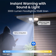 Reolink f850w trackflex floodlight wifi beveiligingscamera (wit, 4k, wifi) - afbeelding 8