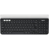 Logitech k780 multi device draadloos toetsenbord (eu lay-out (qwerty), bluetooth)