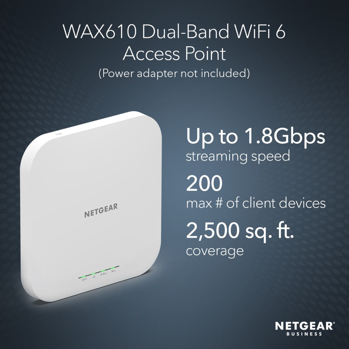 Netgear wax610 access point (wit)