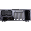 Silverstone grandia gd07b htpc behuizing (zwart | 2x usb-a)