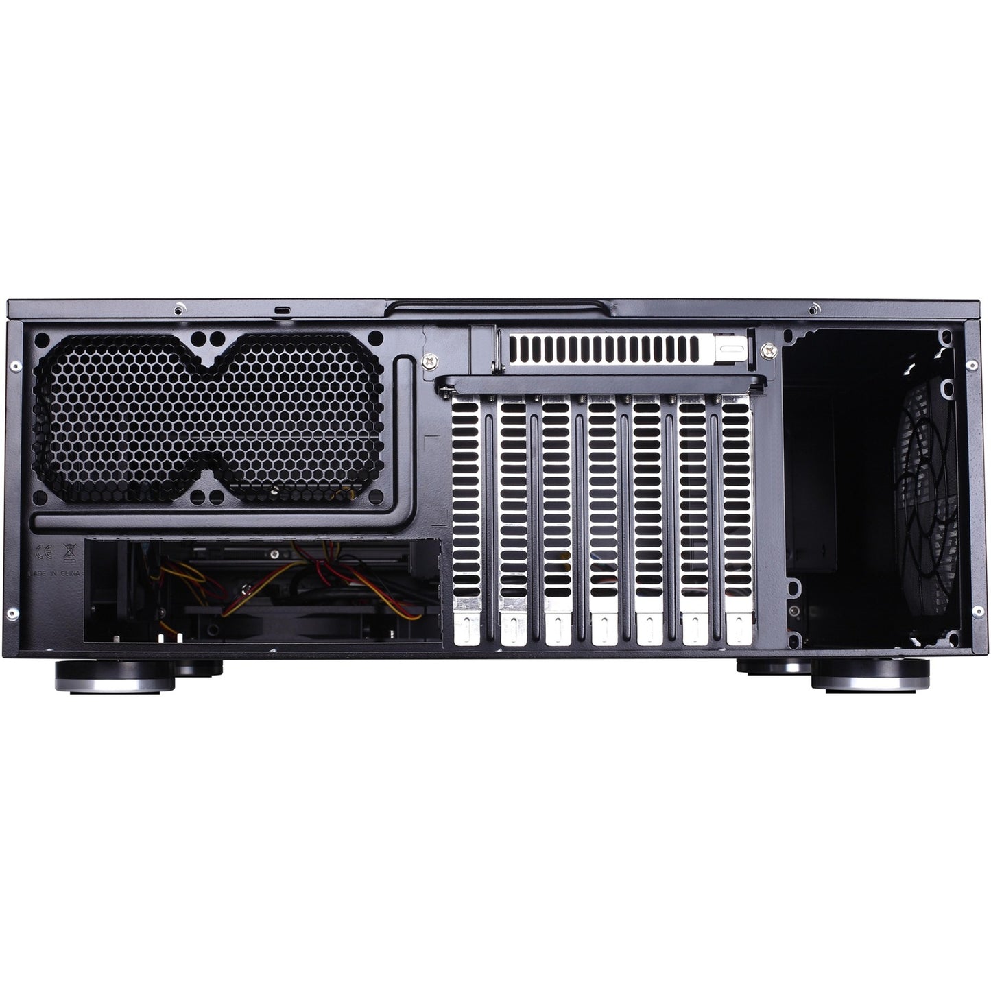Silverstone grandia gd07b htpc behuizing (zwart | 2x usb-a)