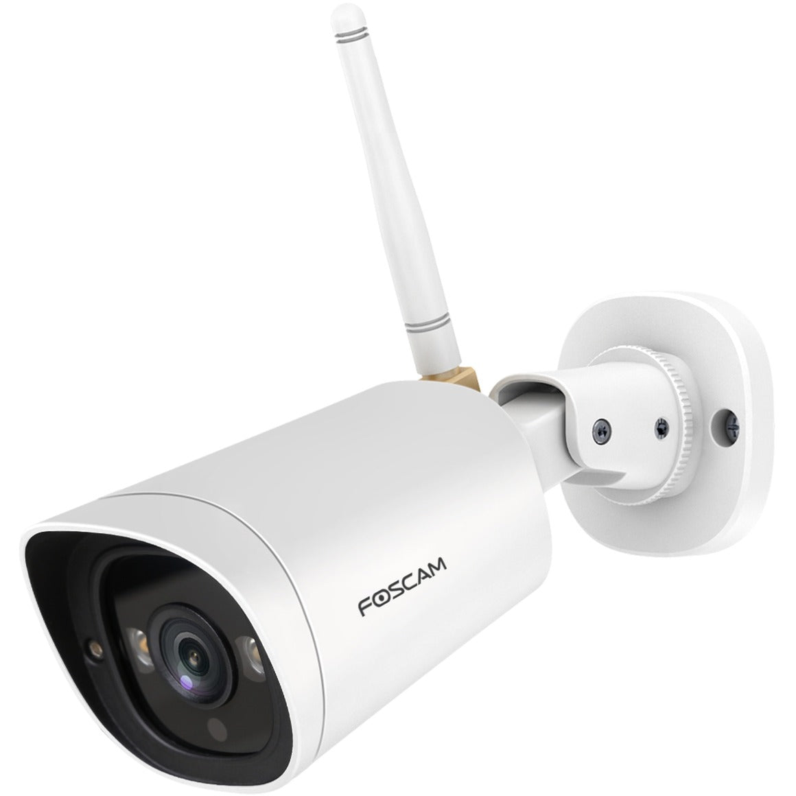 Foscam g4c, 2k starlight wifi buiten beveiligingscamera (wit)