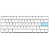 Ducky one 2 pro mini white classic rgb mechanisch gaming toetsenbord (wit, us lay-out (qwerty), cherry mx red, 60%, rgb led, double-shot pbt, quack mechanics)
