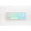 Ducky projectd tinker 65 - pom edition met qmk via rgb mechanisch toetsenbord (lichtblauw, us lay-out (qwerty), kailh box cream pro, 65%, rgb leds, double-shot pbt, hot-swappable pom, gasket mount)