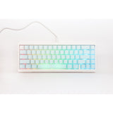 Ducky projectd tinker 65 - pom edition met qmk via rgb mechanisch toetsenbord (lichtblauw, us lay-out (qwerty), kailh box cream pro, 65%, rgb leds, double-shot pbt, hot-swappable pom, gasket mount) - afbeelding 5