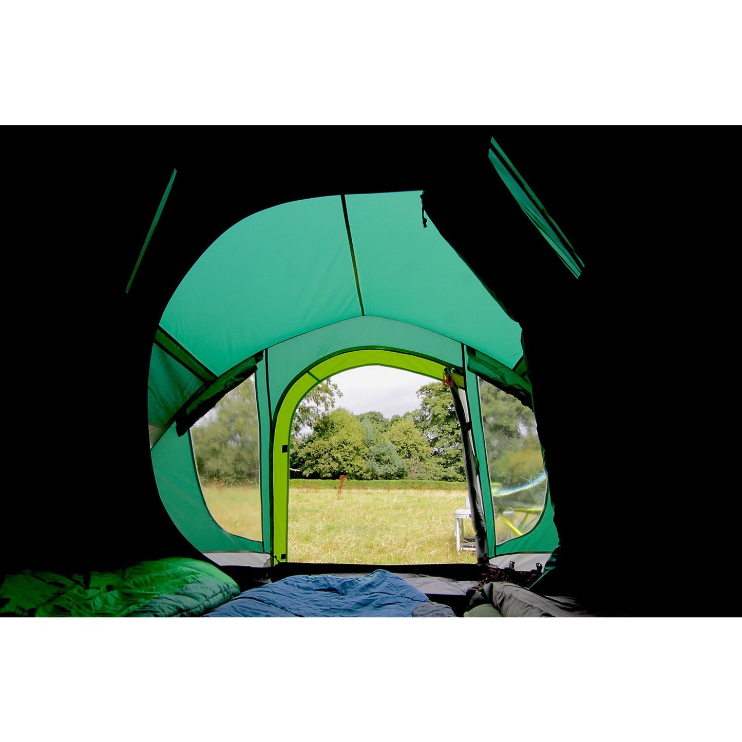 Coleman kobuk valley 3 plus tent (donkergroen lichtgroen)