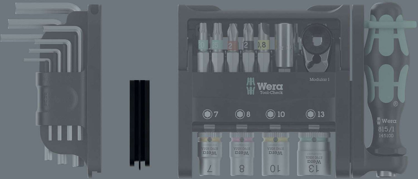 Wera 9549 adapter for tool-check modular