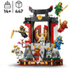Lego ninjago 71866 15-jarig jubileum: display met ninjapersonages
