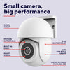 Trust ipcam-3900 360° buitencamera (wit, 2.4 of 5ghz wifi)