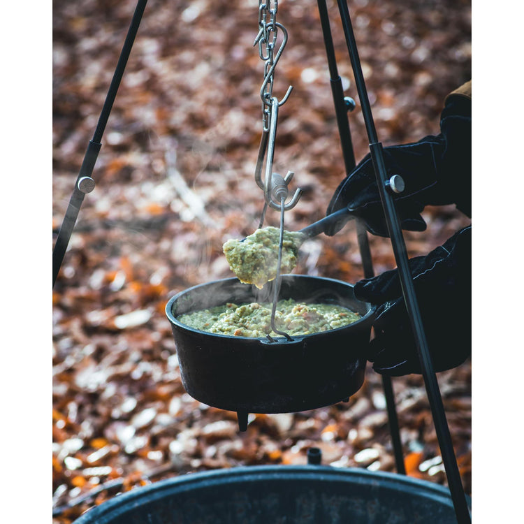 The windmill dutch oven 6 qt kookpan (zwart, ø 31.5 cm | 5.9 liter)