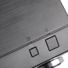 Silverstone sst-gd09b-c htpc behuizing (zwart | 1x usb-a | 1x usb-c)